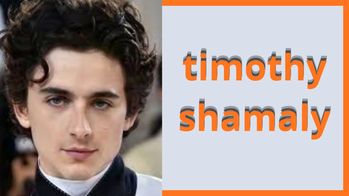 timothy shamaly
